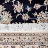 Oriental carpet with silk. NAIN/IRAN, signed, 20th century, ca. 350x252 cm. - фото 3