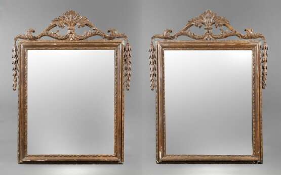 Paar klassizistische Spiegel - Foto 1