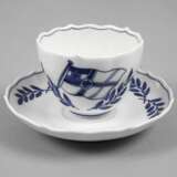 Meissen militärische Tasse - Foto 1