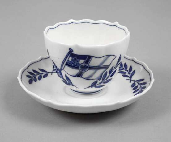 Meissen militärische Tasse - Foto 1