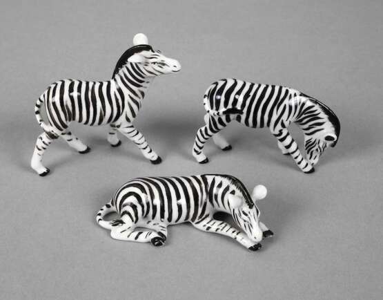 Metzler & Ortloff drei Miniatur-Zebras - фото 1