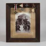 Gruppenbild 1. Weltkrieg mit Orden - Foto 1