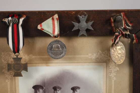 Gruppenbild 1. Weltkrieg mit Orden - photo 2