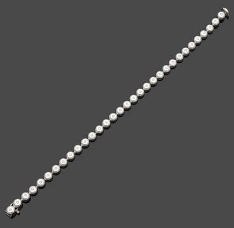 Tennis-Armband mit Diamantbesatz - фото 1