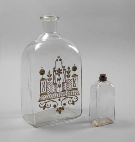 Zwei barocke Flaschen - Foto 1