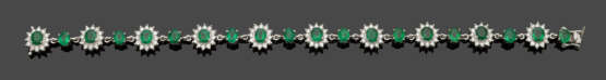 Elegantes Smaragd-Diamantarmband - photo 1
