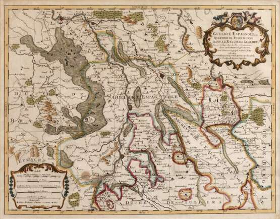 Hubert Jaillot, Karte Spanisch Gelderland - фото 1