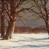 Carl Kenzler, Bäume in Winterlandschaft - фото 1