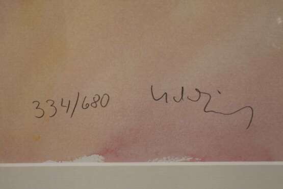 Udo Lindenberg, Autograf auf Kunstdruck - photo 3