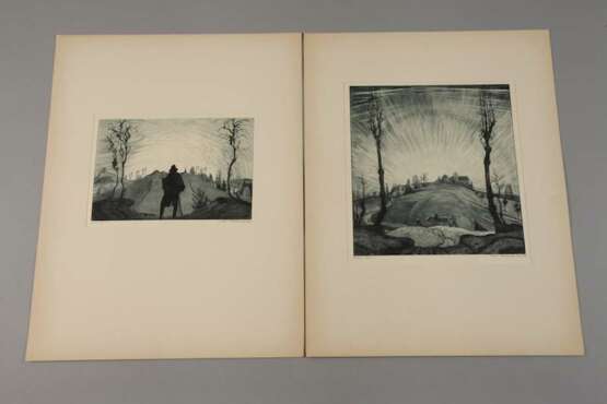 Willi Münch-Khe, Grafikmappe von 1916 - Foto 7