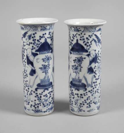 Paar Vasen China - photo 1