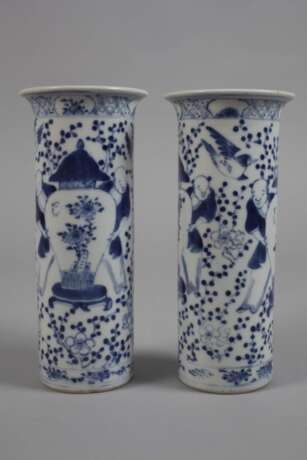 Paar Vasen China - photo 2
