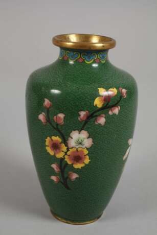 Drei Vasen Cloisonné - photo 2