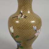 Drei Vasen Cloisonné - Foto 3