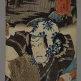 Drei Farbholzschnitte Utagawa Kunisada (Toyokuni III.) - фото 2