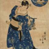 Farbholzschnitt Utagawa Kunisada (Toyokuni III.) - Foto 1
