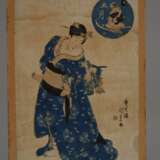 Farbholzschnitt Utagawa Kunisada (Toyokuni III.) - Foto 2
