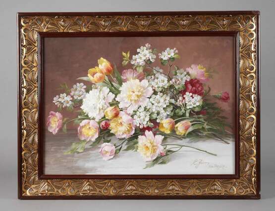 C. Jung, Frühlingshaftes Blütenarrangement - Foto 1