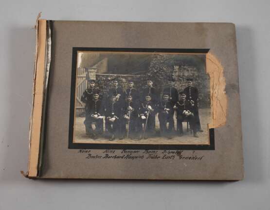 Konvolut Fotos Jägerregiment Sachsen - photo 1