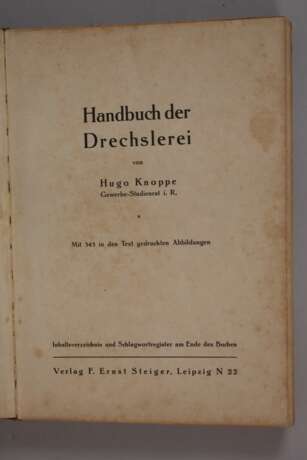 Handbuch der Drechslerei - photo 2