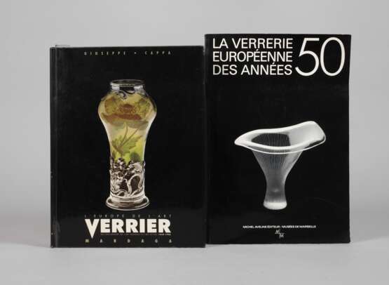 Zwei Fachbücher Glas Französisch - photo 1