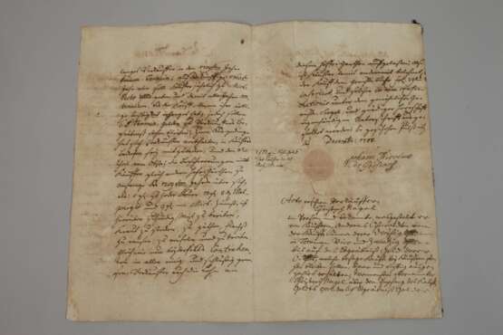 Urkunde Johann Nicolaus von Gersdorff zu Pulsnitz - фото 3
