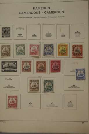 Briefmarkensammlung Deutsche Kolonien - фото 6