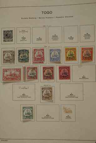 Briefmarkensammlung Deutsche Kolonien - photo 12
