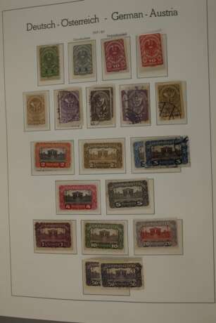 Briefmarkensammlung Österreich - photo 9