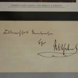 Autograph Kaiser Wilhelm II. - Foto 2
