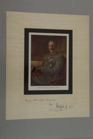 Autograph Kaiser Wilhelm II. - photo 3