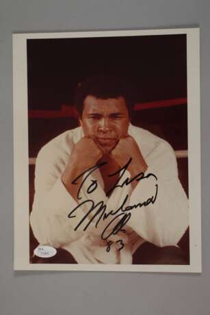 Muhammad Ali, Foto mit Autograph - photo 2