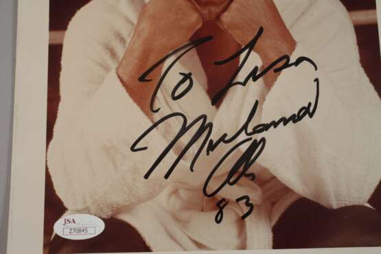 Muhammad Ali, Foto mit Autograph - photo 3