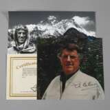 Edmund Hillary, Foto mit Autograph - Foto 1