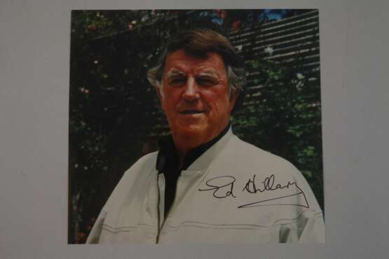 Edmund Hillary, Foto mit Autograph - Foto 2