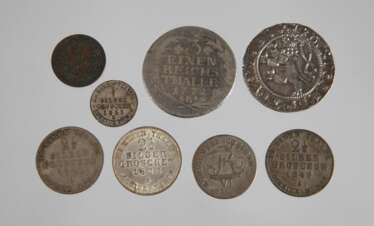 Konvolut Silbermünzen Altdeutschland