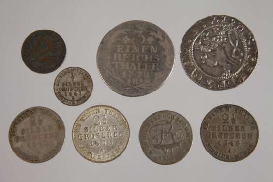 Konvolut Silbermünzen Altdeutschland - photo 2