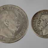Zwei Silbermünzen Kaiserreich - photo 1