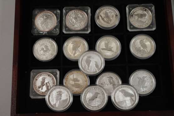 Satz Silbermünzen Australien - Foto 2