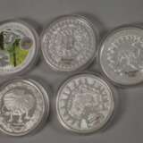 Zehn Silbermünzen Australien Olympiade und Expo - фото 2
