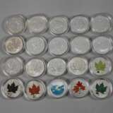 Zwanzig Silbermünzen Kanada - Foto 1