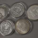 Zehn Silbermünzen Afrika - photo 3