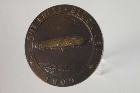 Medaille Zeppelin 1909 - Foto 2