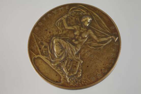 Bronzemedaille zur Weltausstellung Lüttich 1905 - фото 2