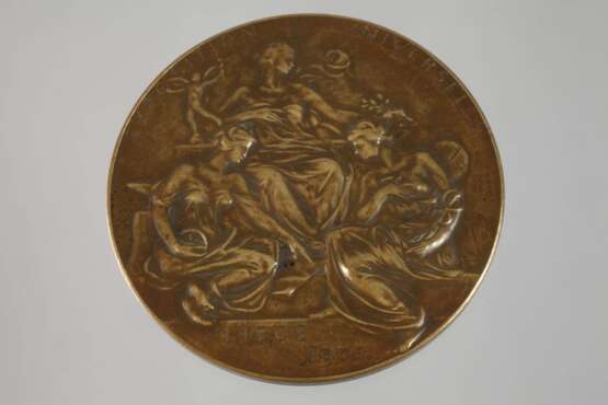 Bronzemedaille zur Weltausstellung Lüttich 1905 - фото 3