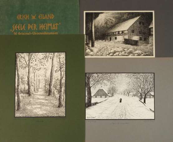 Erich W. Eiland, Mappe "Seele der Heimat" - Foto 1