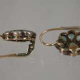 Historische Ohrringe mit Smaragden - Foto 2