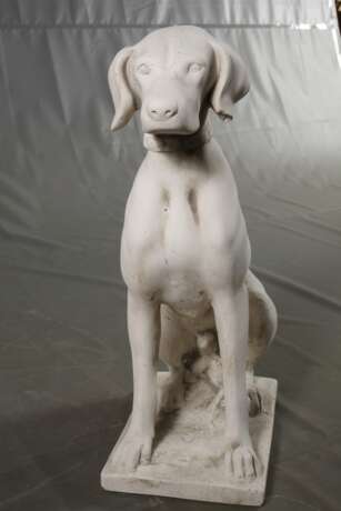 Gartenfigur Jagdhund - photo 2