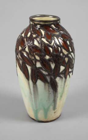 Max Laeuger Vase Blattdekor - photo 1