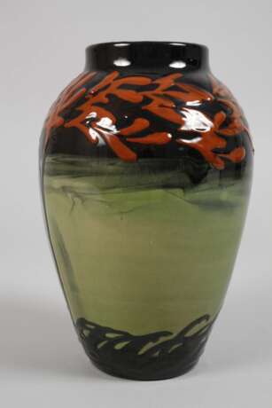 Max Laeuger Vase Schlickermalerei - photo 2